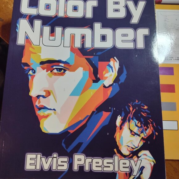 Elvis Presely Coloring books set of 13 - Picture 13 of 13